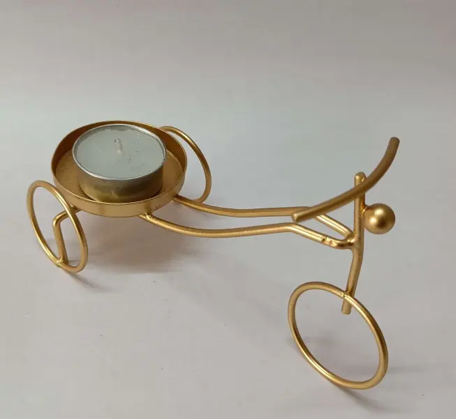 Gold Tea Light Holder